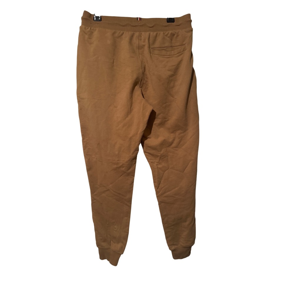 Tommy Hilfiger Mens Tobacco Brown Jogger Sweatpants Gorpcore MW24521 Sz M - Picture 2 of 11